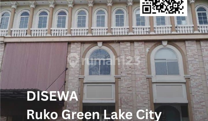 Disewa Ruko Green Lake City, Jakarta Barat, 4.5×15 M², 3½ LT, HGB