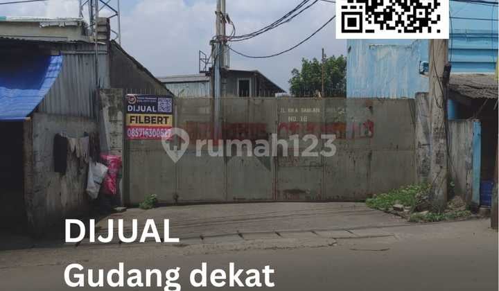 Jual Gudang Dekat Tol Karang Tengah, Tangerang, 1000M², SHM