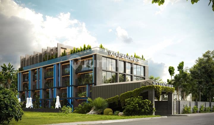 Vila Dalam Proyek Bergaya di Bali di Area Bukit