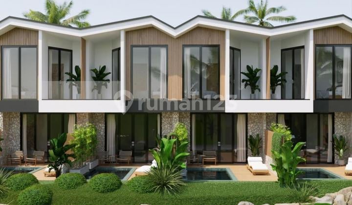 Pemandangan Panorama Dari Jendela ke Alam Bali yang Indah