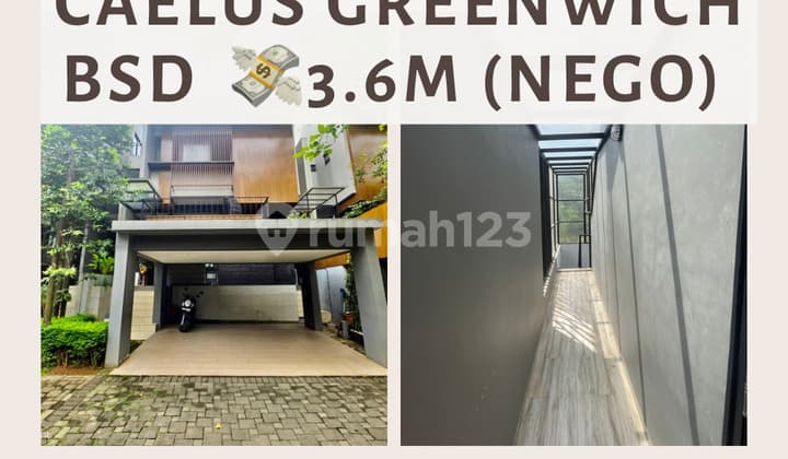 Rumah Full Furnish Kawasan Premium di Tengah Kota BSD City