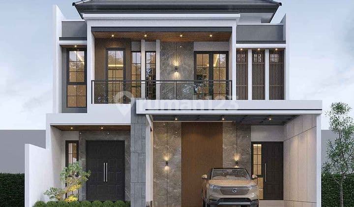 Dijual Rumah Baru Modern Minimalis Lokasi Berada di Kawasan Elitperum Araya Golf , Malang