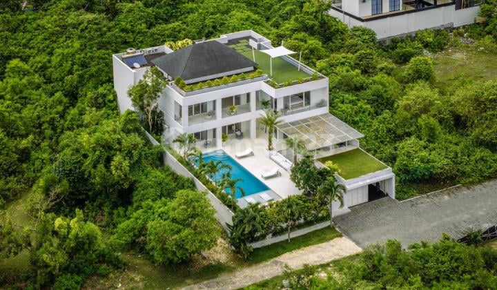 Villa Mewah 4 KT SHM Dekat Pantai Melasti Ungasan Bali