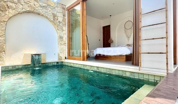 Villa Modern Disewakan 2 KT Siap Huni Dekat Canggu di Kerobokan Bali