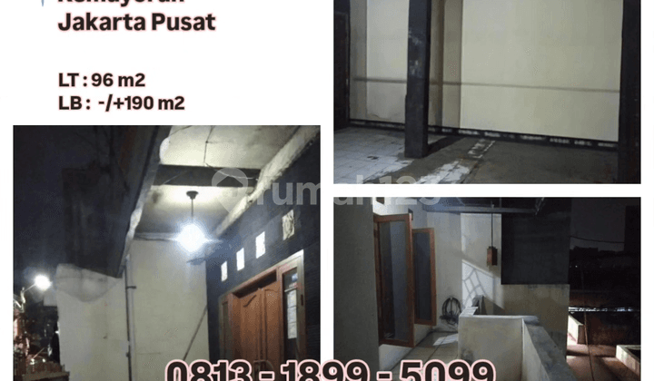 Dijual.!!! Rumah, 2 Lantai, SHM, Kemayoran