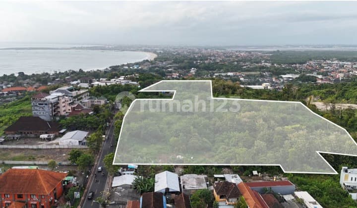 Dijual Tanah di Jalan Utama Uluwatu Jimbaran Dekat Mall Sidewalk