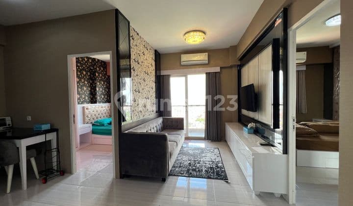 For Rent Apartment Puncak Dharmahusada 2BR Furnished Near Galaxy Mall Unair Merr East Surabaya
