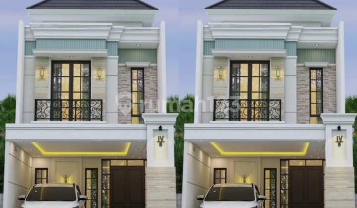 Rumah Dijual Babatan Pantai Utara Surabaya 2 LT New Minimalis SHM