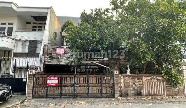Calculate Land Only Old House 252M2 in Duri Kepa Near Taman Ratu