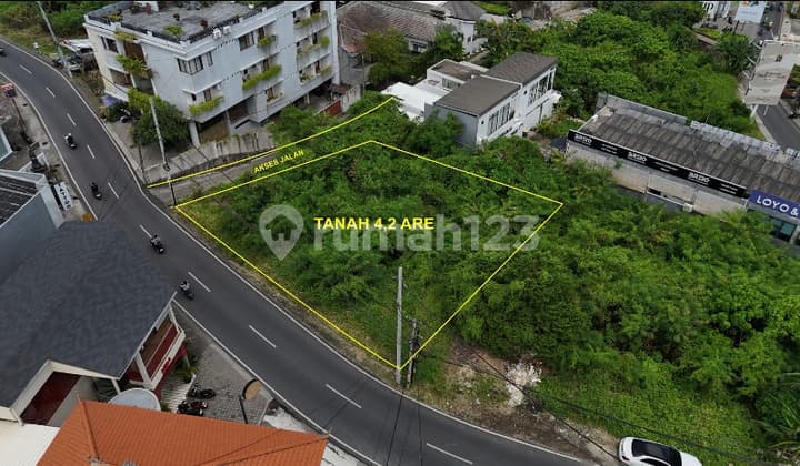 Tanah4,2 Are di Canggu Dekat Pantai dan Beach Club
