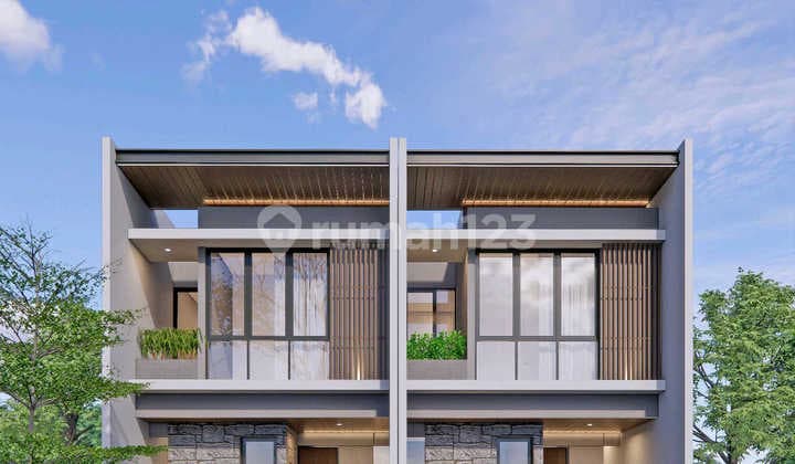 Dijual Rumah Baru 2 Lantai Manyar Tirtoyoso 2,9M LT 126 LB 180 Hunian Premium Modern Sukolilo Rev.a259