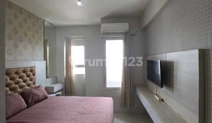 Dijual Apartemen Puncak Kertajaya Studio LT 21 21M² 200 Jutaan Full Furnished City View Dekat Its & Merr Rev.a280