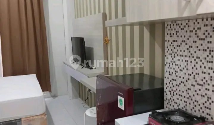 Dijual Apartemen Puncak Dharmahusada Studio LT 2 22M² 200 Jutaan Full Furnished City View Dekat Merr Rev.a304