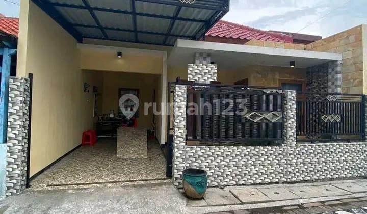 Rumah Dijual Rungkut Asri Tengah Surabaya 1,7M 1 Lantai 3Kt Lt120 Dekat Merr Upn Its
