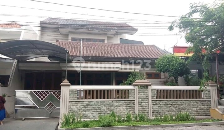 Rumah Dijual 2 Lantai Manyar Tirtoyoso Sukolilo 6M LT 330 LB 375 Prestige Residence Koridor Merr Ron.a112