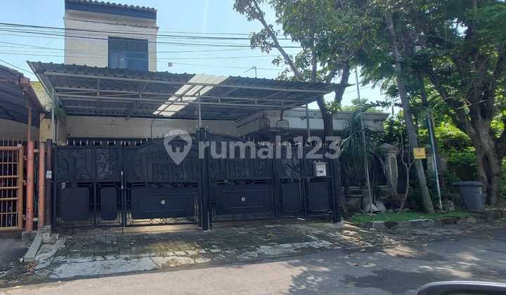 Rumah Dijual 2 Lantai Medokan Asri Tengah Rungkut 4,6M LT 325 LB 375 3+1Kt SHM Hunian Besar Lahan Luas Rev.a325