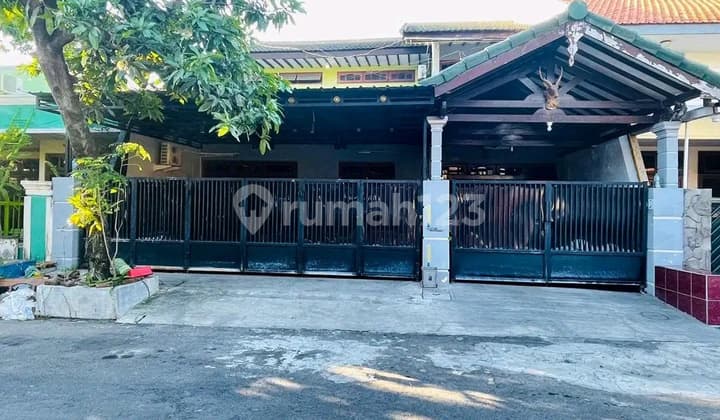 Rumah Dijual Rungkut Asri Barat 2 Lantai LT 200 LB 385 2 Miliar Bangunan Luas Dekat Merr Its