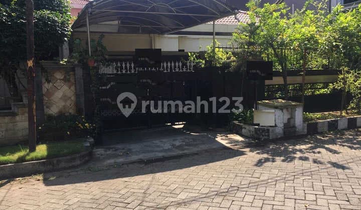 Rumah Dijual 1 Lantai Manyar Rejo Sukolilo 4,5M LT 312 LB 300 Rumah Keluarga Mapan Area Elite Ron.a1198