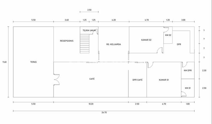 Jual Cepat! Gedung Komersial 4 Lantai - Cocok Kantor/Klinik/Kos