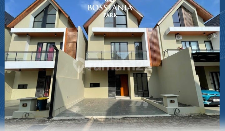 Bisa KPR, Rumah, 2 Lantai, Type Scandinavian, SHM, Dekat Sekolah Internasional, Ada di Lingkungan Islami