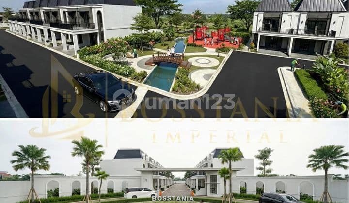 Bonus Furniture, Rumah, 2 Lantai, SHM, Dekat Akses KRL, Free Biaya Akad
