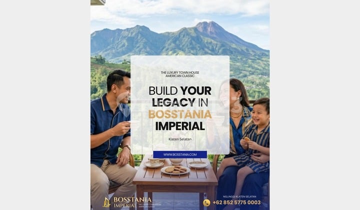 Promo Terbatas ! Rumah Baru Kawasan Eksklusif di Kota Klaten