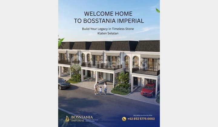 Hunian Modern, Cicilan Ringan, Spesial Promo, Lokasi di Klaten