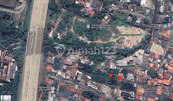 Sell Land SHM - Jl. Pasir, Moh Kahfi 1, Jagakarsa
