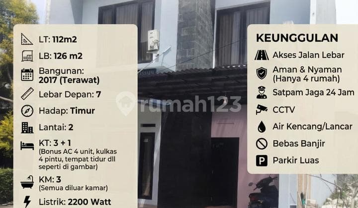 Dijual Rumah Cluster Ekslusif Arcamanik Bandung
