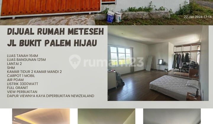Dijual Rumah Siap Huni Jl Bukit Palem Hijau Meteseh Tembalang Semarang
