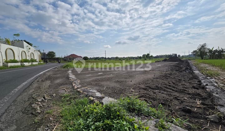 Tanah Dijual Jogja, Hanya 9 Menit Tugu Jogja, Tepi Jalan Raya