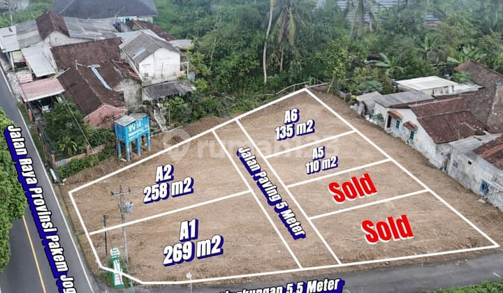 Cheap Land Along the Pakem-Turi Provincial Highway, Ready-to-Build Plot