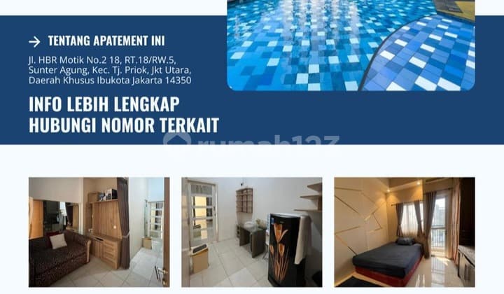 :Fire: Sewa Cepat! Maple Park Sunter Full Furnish Harga Best Deal