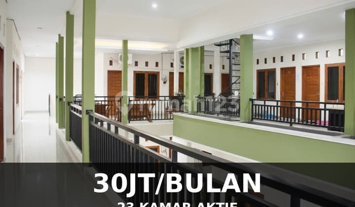 Dijual Kost 23 Kamar Aktif - Income ±30 Juta/Bulan Dekat Ugm Upn Uny