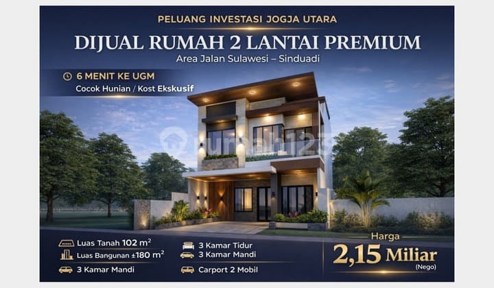 Premium Residence Near Gadjah Mada University Ugm Sinduadi Mlati, Limited Units