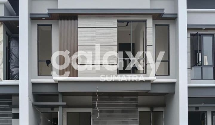 Rumah di Perumahan Galaxy Bumi Permai Araya 2, Minimalis Kontemporer