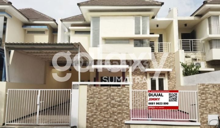 Rumah 2 Lantai Siap Huni di Taman Rivera Surabaya