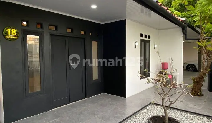 Rumah Aesthetic Bebas Banjir SHM 2 Lantai Siap Huni di Ciledug