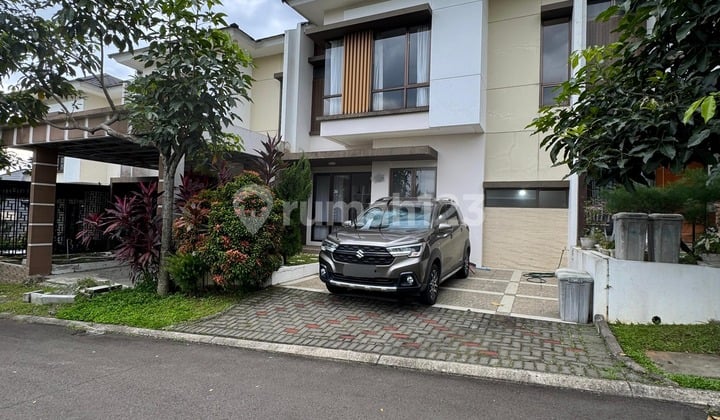 Dijual Cepat Tanpa Perantara Rumah Furnished Citra Sentul Raya, Cluster Thames. Like New, Depan Taman, View 2 Gunung Salak, Sejuk & Nyaman.