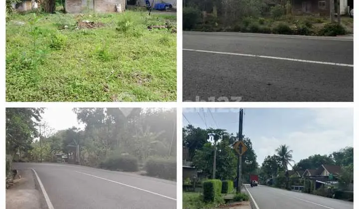 Tanah Pekarangan Bonus Rumah di Pinggir Jalan Raya Nanggulan - Muntilan.jk4011