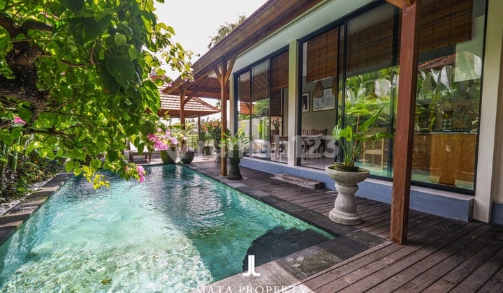 2-Bedroom Villa With Studio And Ricefield View In Junjungan Ubud For Sale