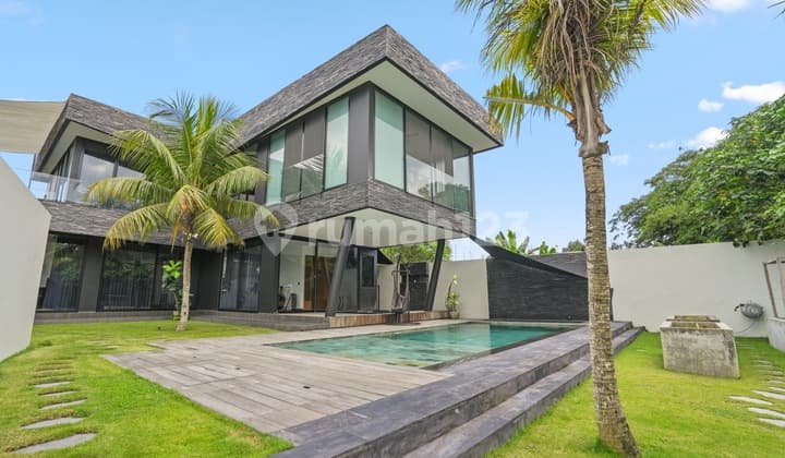 Luxury Modern Villa For Sale In Cemagi With Ocean And Rice Field Views