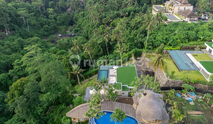 730 Sqm Own A Grand Jungle View Estate In Ubud