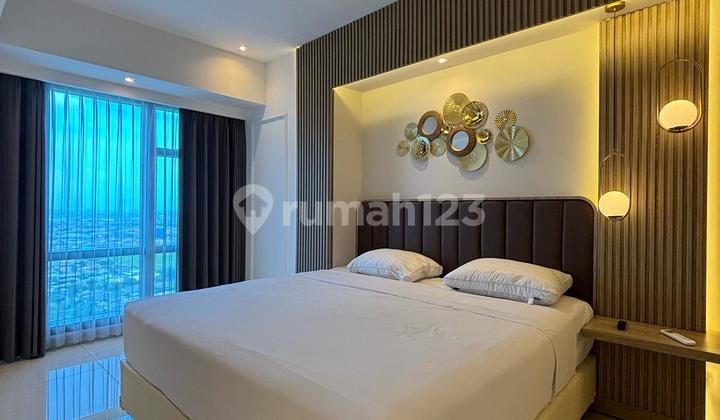 Disewa Apartemen La Riz Full Furnished Mewah 2Br City View Lantai 10 Siap Huni