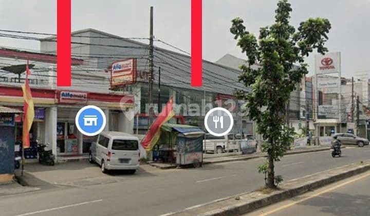 TANAH KOMERSIL SUPER SERTATEGIS DI PINGGIR JLN RAYA CIPUTAT