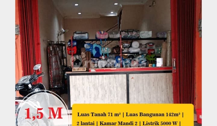 Dijual Ruko 2 Lantai Siap Pakai di Pucanggading
