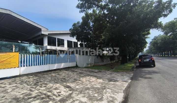 For Sale Land and Building Strategic Location in Jababeka North Cikarang