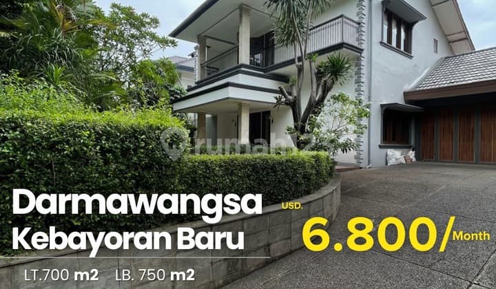 Rumah Darmawangsa Istimewa Disewakan