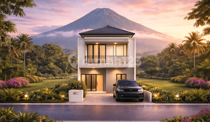 Dekat Uii Kaliurang, Rumah 2 Lantai di Jogja, SHM