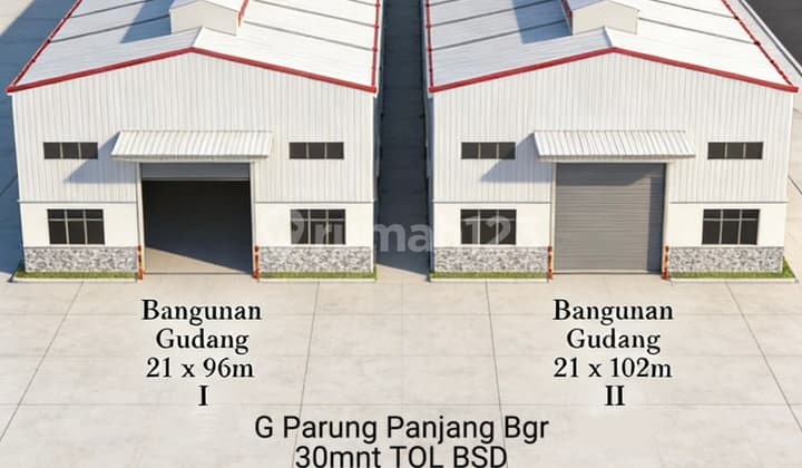 Di Sewakan Gudang Bagus di Parung Panjang Bogor